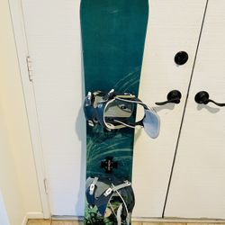 151cm Men’s K2 Snowboard with Bindings
