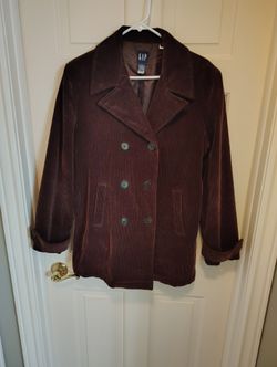 Gap Women's Classic Corduroy Peacoat