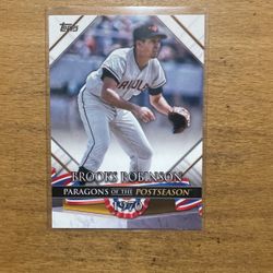 2022 TOPPS UPDATE BROOKS ROBINSON POTP CARD