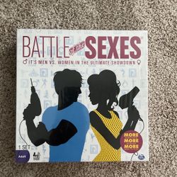 Battle Of The Sexes Game (new In Box)