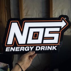 ENERGY DRINK SIGN 