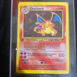 CHARIZARD 1st Edition BASE SET!! HOLY GRAIL