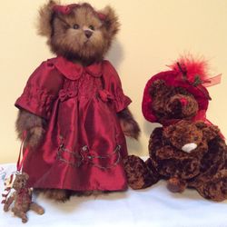 The Three Bears and their Toy Bear by 