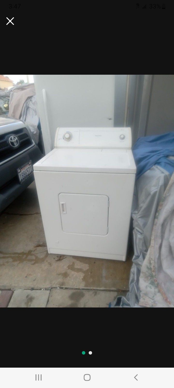 Whirlpool Gas Dryer 