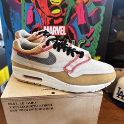 Nike Air Max 1 // Inside Out Club Gold Black 