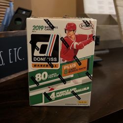 2019 Donruss baseball Blaster Sealed
