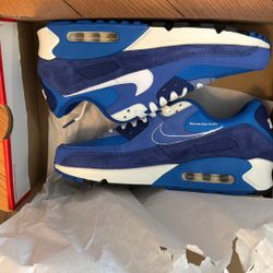 Nike Air Max 90 SE Signal Blue Game Royal DB0636-400 Men’s Size 9 New