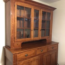 Antique Large China Cabinet 