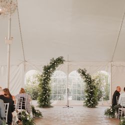 Wedding Arch And Aisle Florals