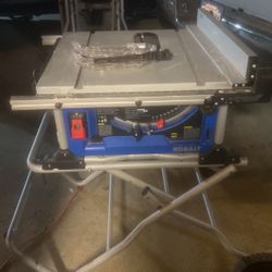 Kobalt 10 Inch Table Saw With Rolling Stand