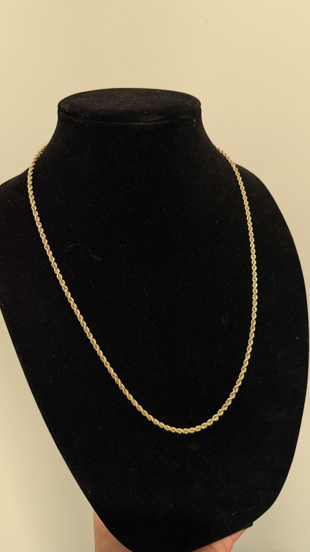 14k Gold Rope Chain