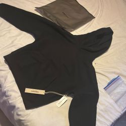 Essential Black Hoodie