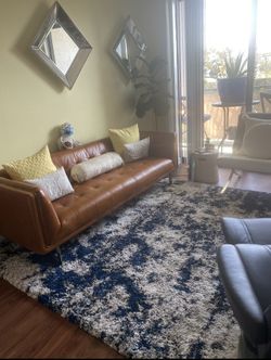 Brand New In Plastic Rug Beautiful Plush