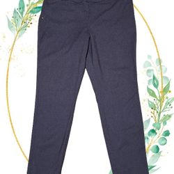 Maurices' denim blue stretch ankle pants, elastic waist, pull-on, Sz. 20W