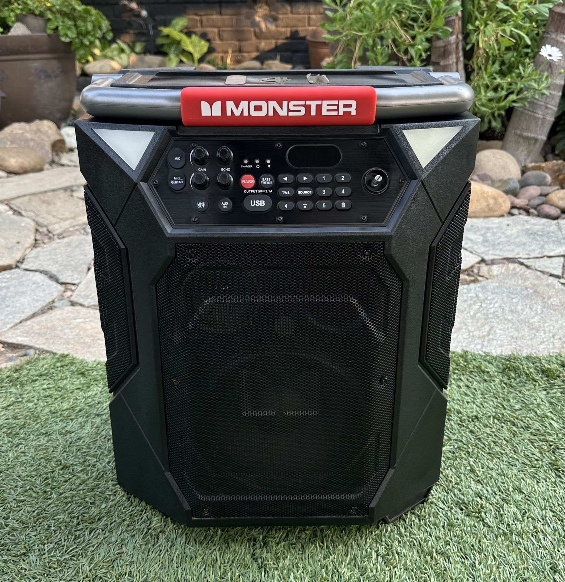 Monster Rockin' Roller 360 Indoor/Outdoor Portable Bluetooth Speaker