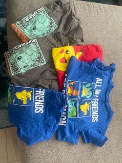 Youth Medium Boys Pokemon shirts