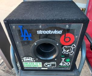 Subwoofer box