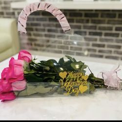 Valentines Rose Bouquet Purse