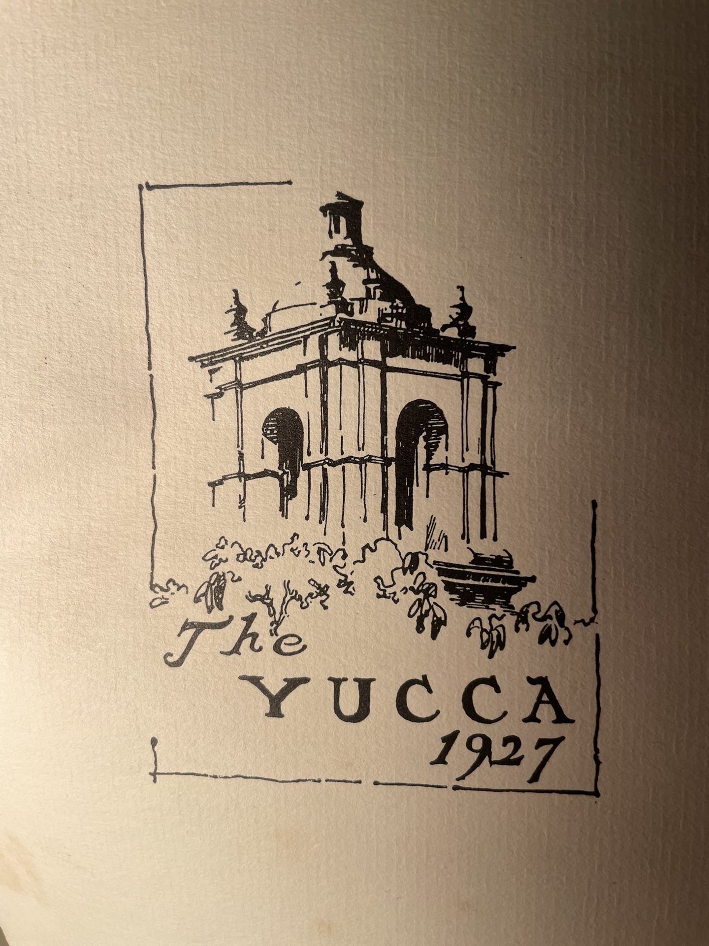 1927 College Yearbook