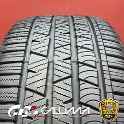 1X Tire LikeNEW Continental CrossContact LX Sport MO 255/50R19 No Repairs #94591