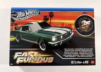 Hot Wheels 2026 Silver Series Fast & Furious 10 Pack