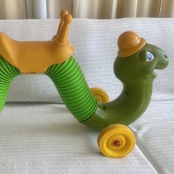 Hasbro Inchworm 1970’s Riding Toy Vintage