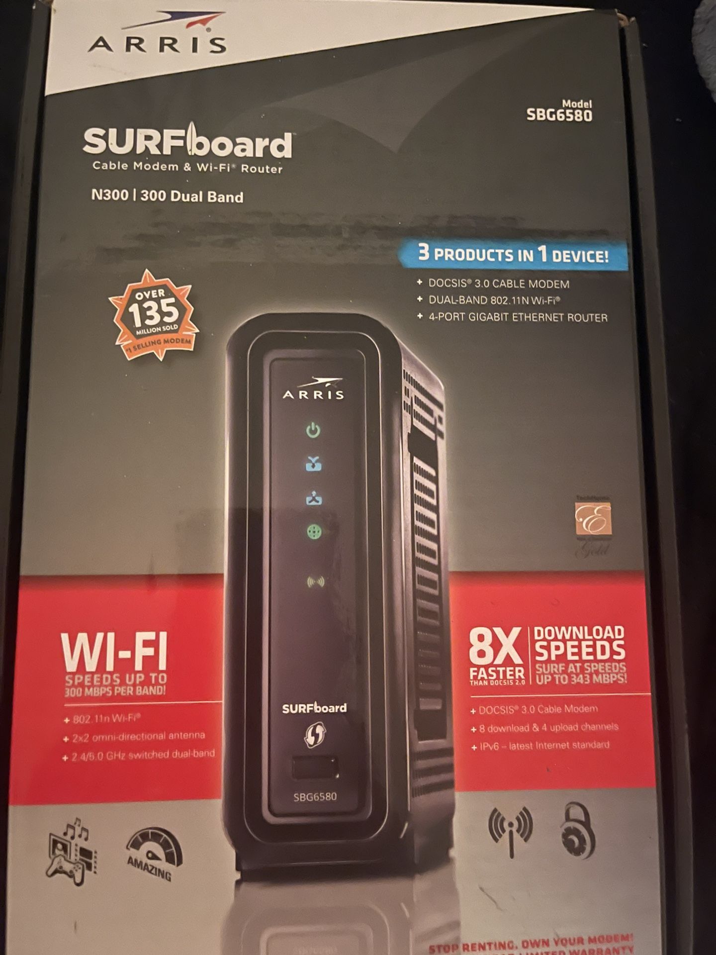 Arris Surfboard Modem & Wifi Router