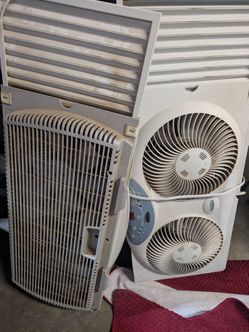 Dual Blade Window Fans