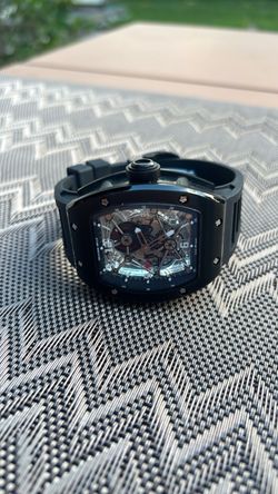 Richard Mille Watch Red Rubber Strap