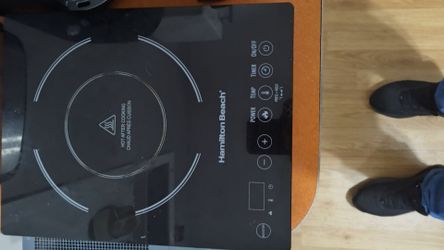 Induction single spot burner