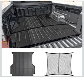 Ford Ranger 5FT Truck Bed Mat and Cargo Net Set