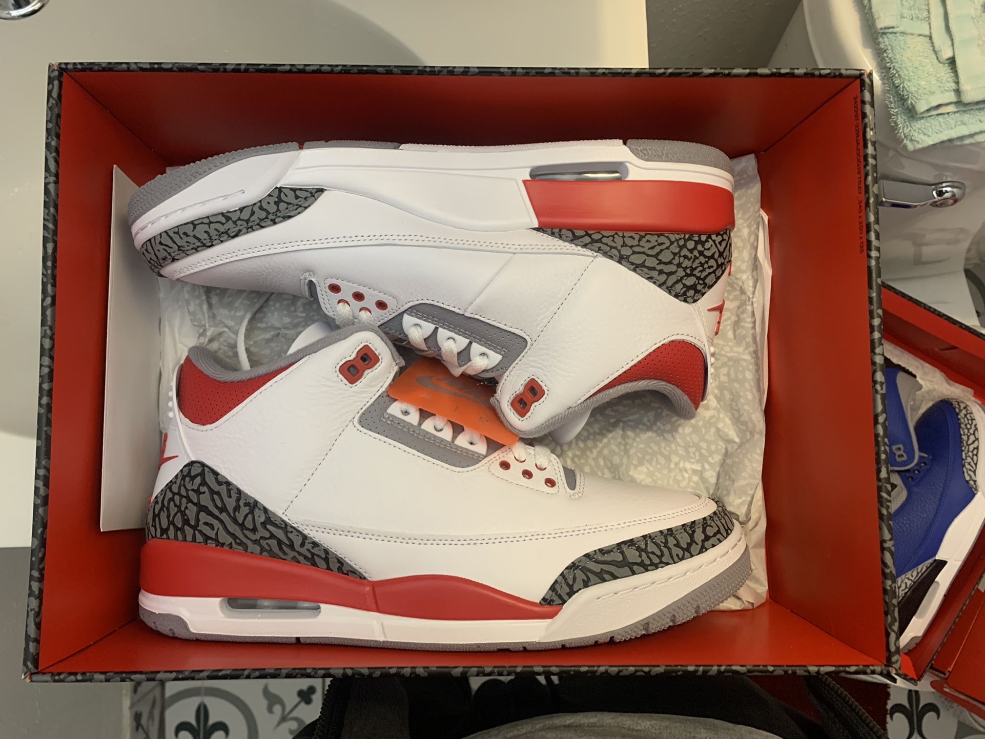 Ds Air Jordan Fire Red 3s Size 10.5  Shoes