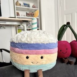 Birthday Cake Plush Toy