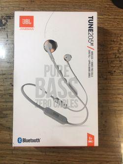 JBL TUNE 205BT (Pink/Gray)