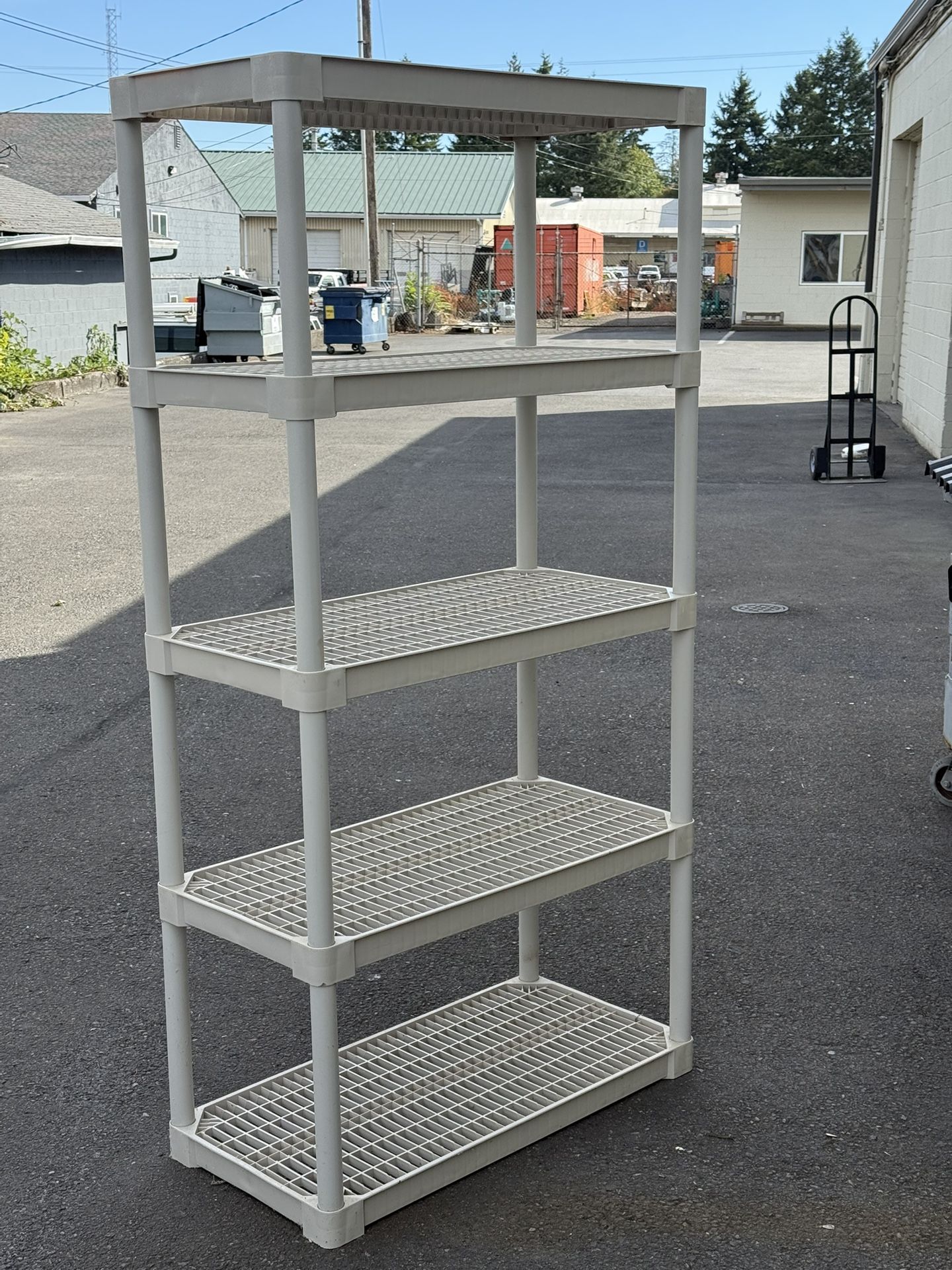 Plastic Shelving 