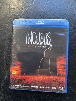 Incubus Alive At Redrocks Blue ray New