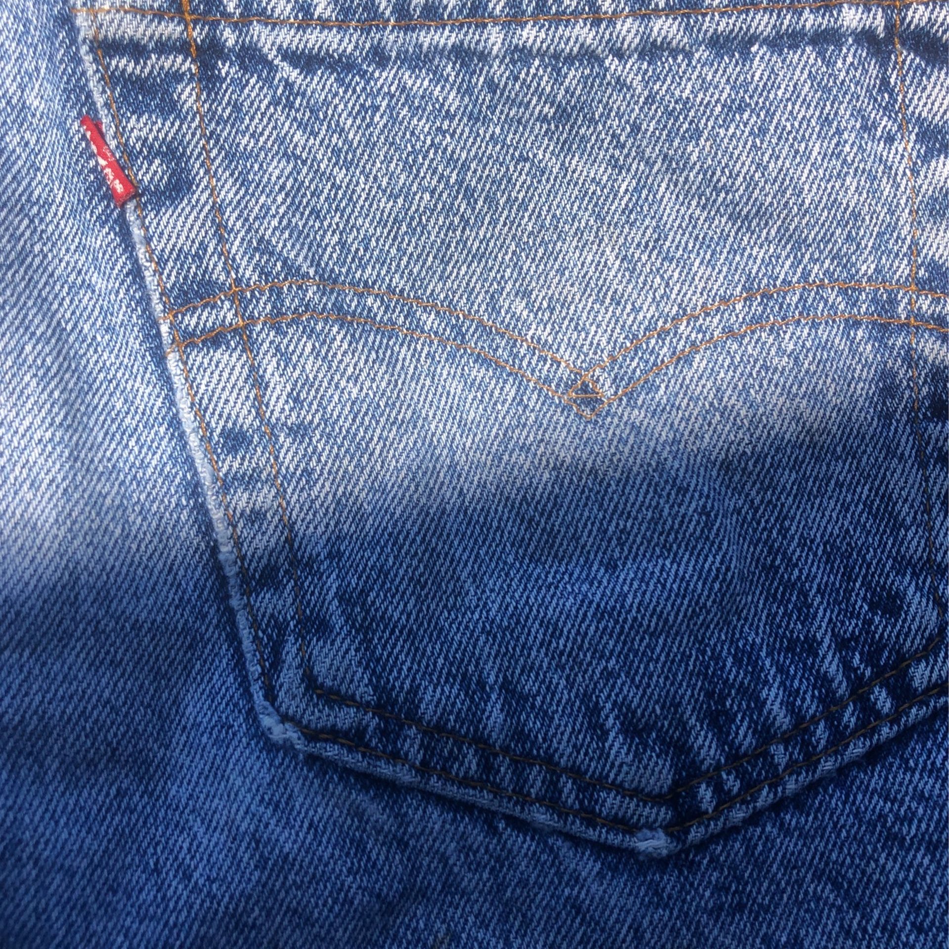 3 Pair Vintage Levi’s Sizes 36 X 32 It Appears But No Complete Number Tag