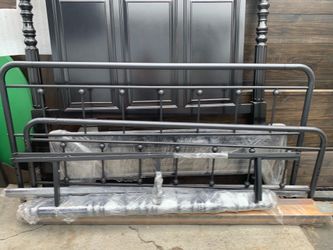 King Size Metal Bed Frame $75 OBO!