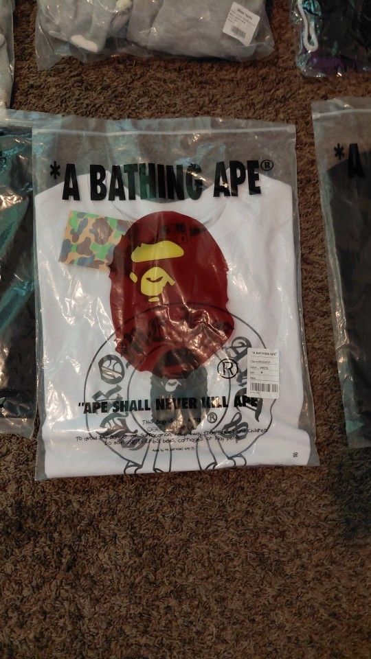 Bape X Chrome Heart Size M