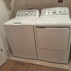 GE top load Electric set match 