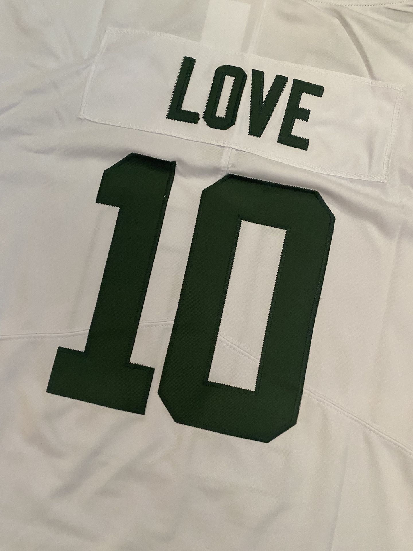 White Jordan Love Green Bay Packers Stitched Jersey