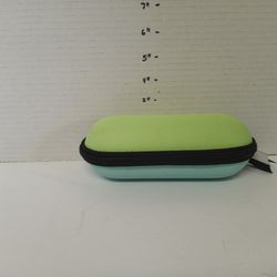 clinque sunglasses eyeglasses case only teal green