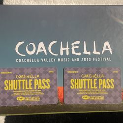 Coachella Weekend 1 Shuttle Passes