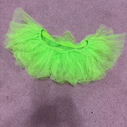 Large Xl Neon Green Tutu Costume Festival Rave 80s  Skirt 