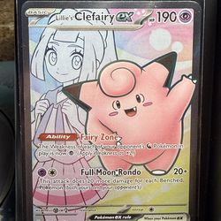 Lillie’s Clefairy ex 173/159 (Pokemon Journey Together)