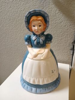 1989 Nabisco Blue Bonnet cookie jar