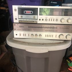 Old studio equipment