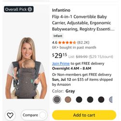 baby carrier