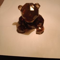 Brown Teddy Bear Figurine 