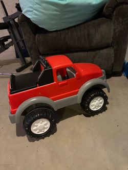 Kids truck and slide